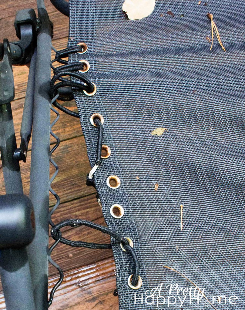 zero gravity chair repair closeup