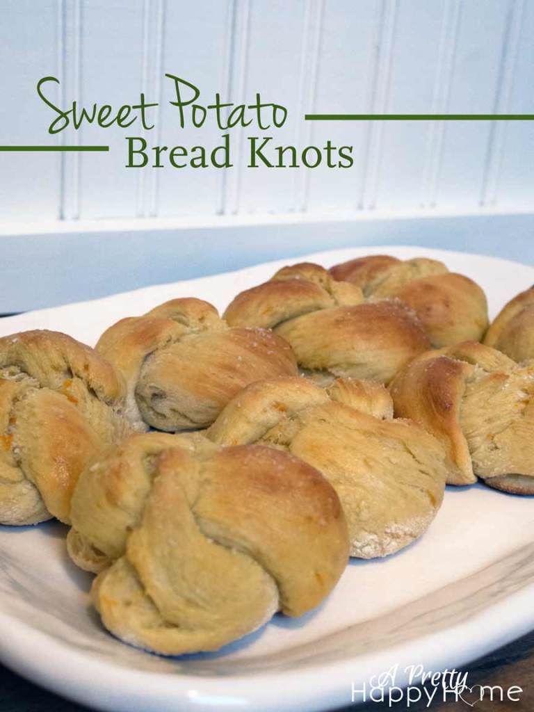 sweet potato bread knots