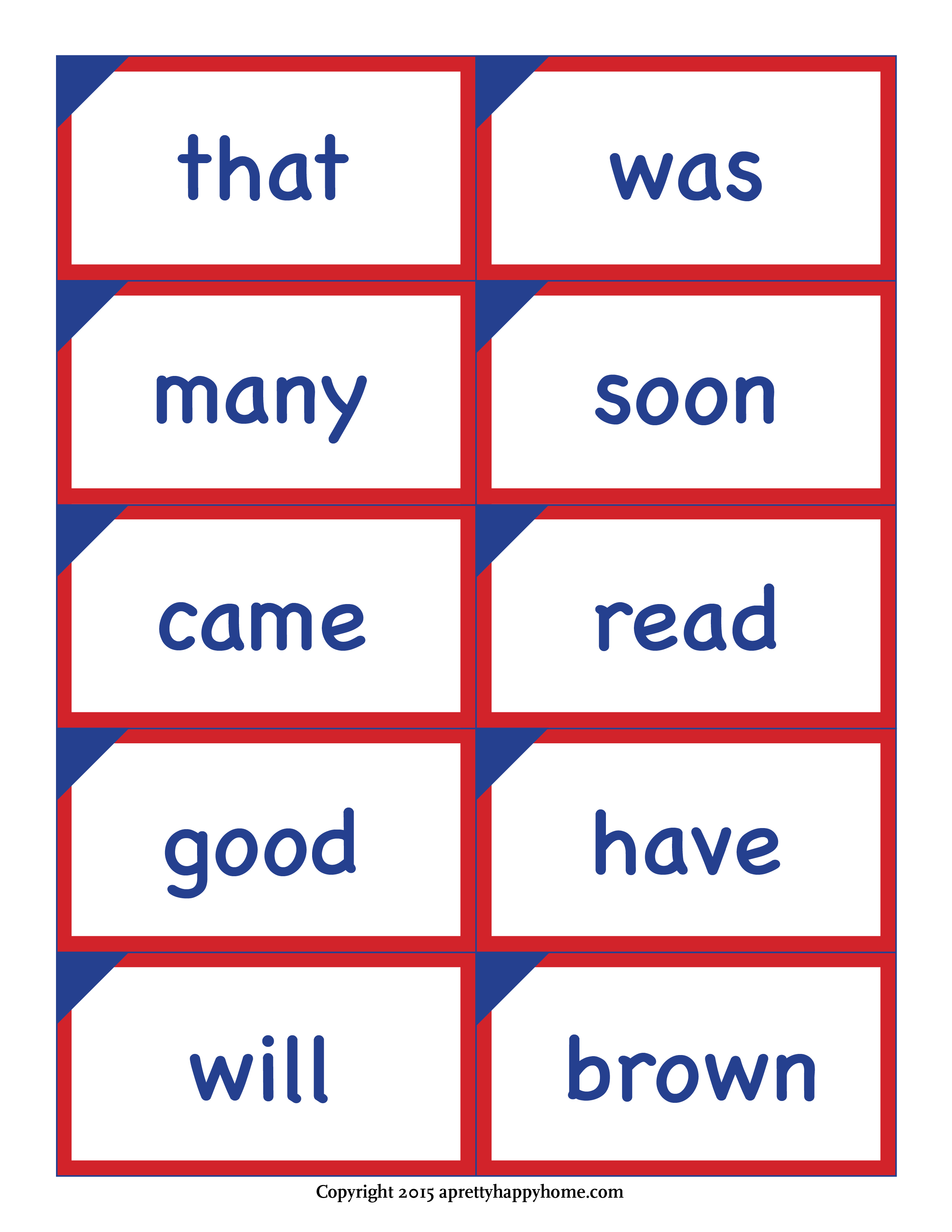 Flash Kindergarten Printable â€“ cards sight  flash Cards   Free Sight Pretty A  Word  words kindergarten printable