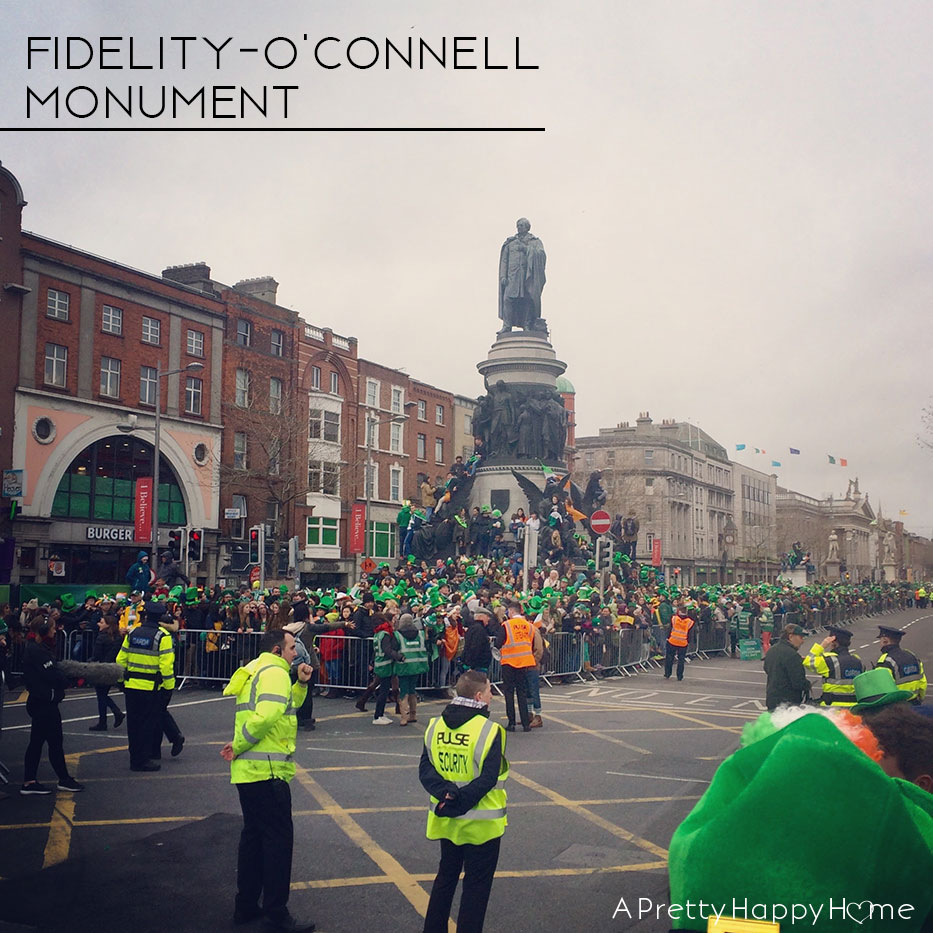 visiting ireland - o'connell statue