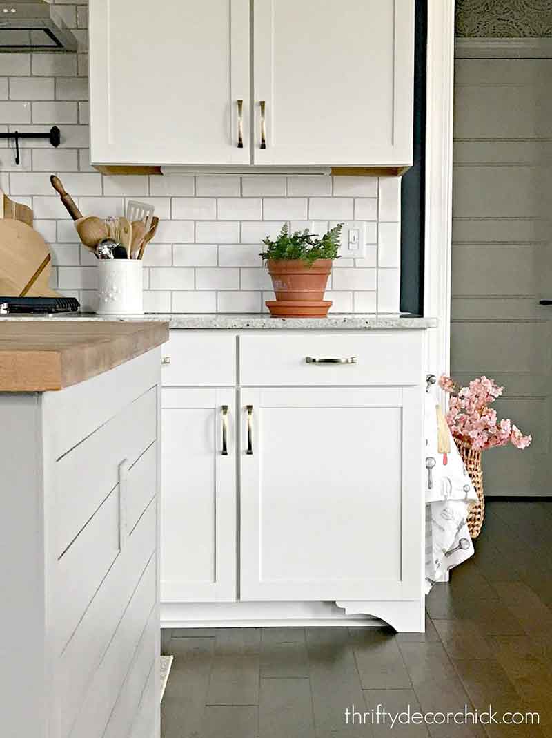 diy furniture feet for cabinets from thrifty decor chick