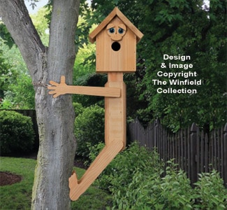 tree hugger birdhouse plan via the winfield collection