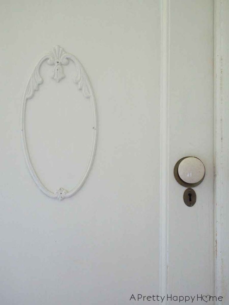 The Doors of Our Colonial Farmhouse white door knob