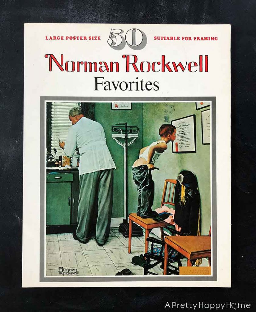 50 norman rockwell favorites Five Old Books I Found in Our New Home