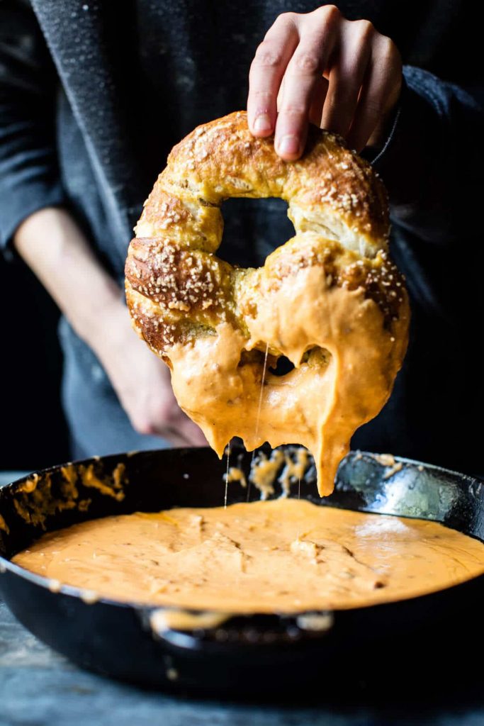 pumpkin beer pretzels from half baked harvest