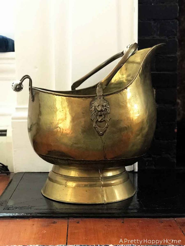 The Best Flea Market Score brass ash bucket