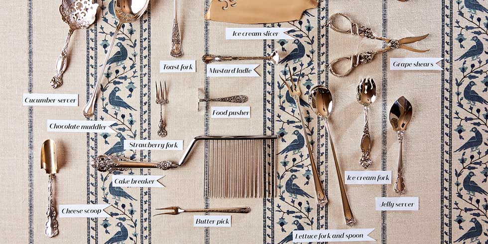 obscure types of cutlery by ian palmer for veranda on the happy list