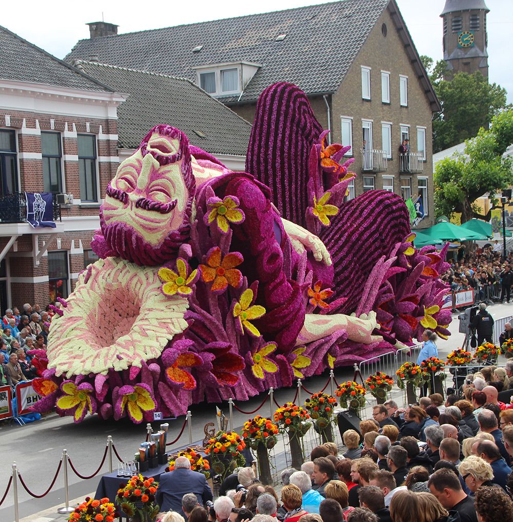 vincent van gogh parade in the netherlands via creative boom photo by corso zundert on the happy list