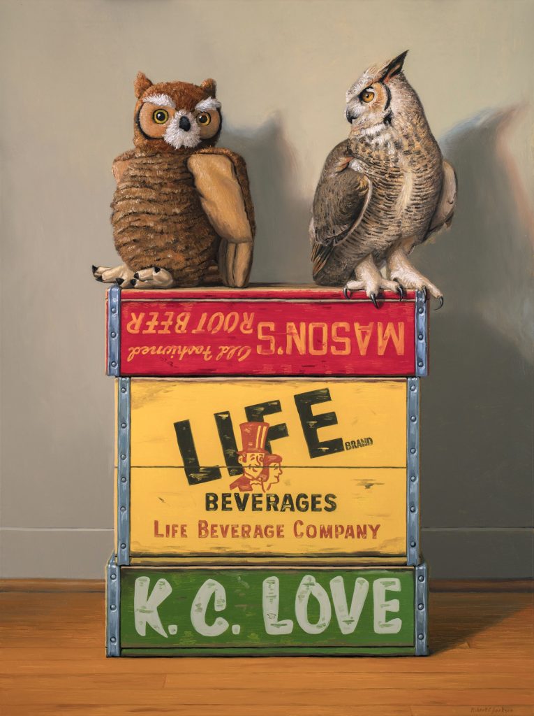 still life crate painting robert c jackson via creative boom on the happy list