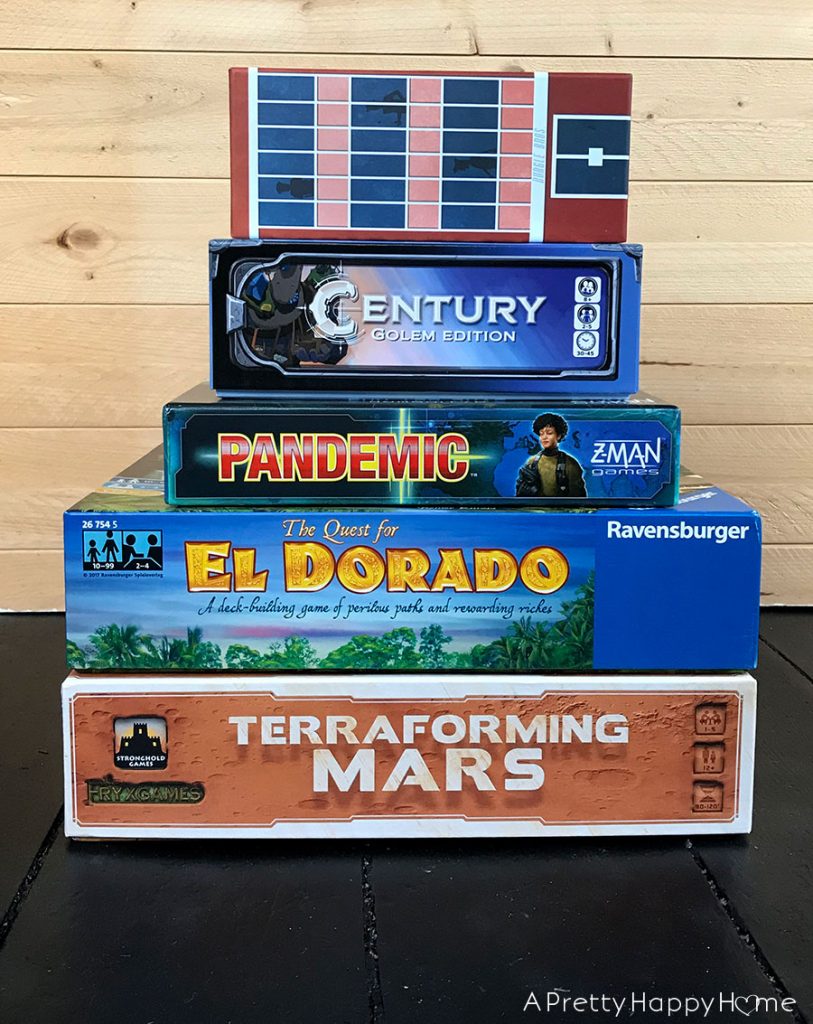 Five Board Games Handy Husband Recommends