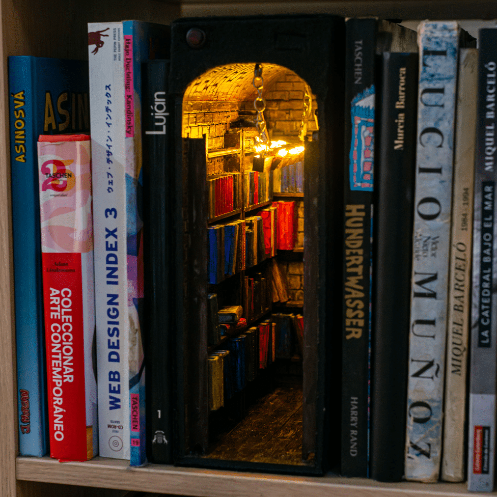 alby martin's book nook via bbc news on the happy list