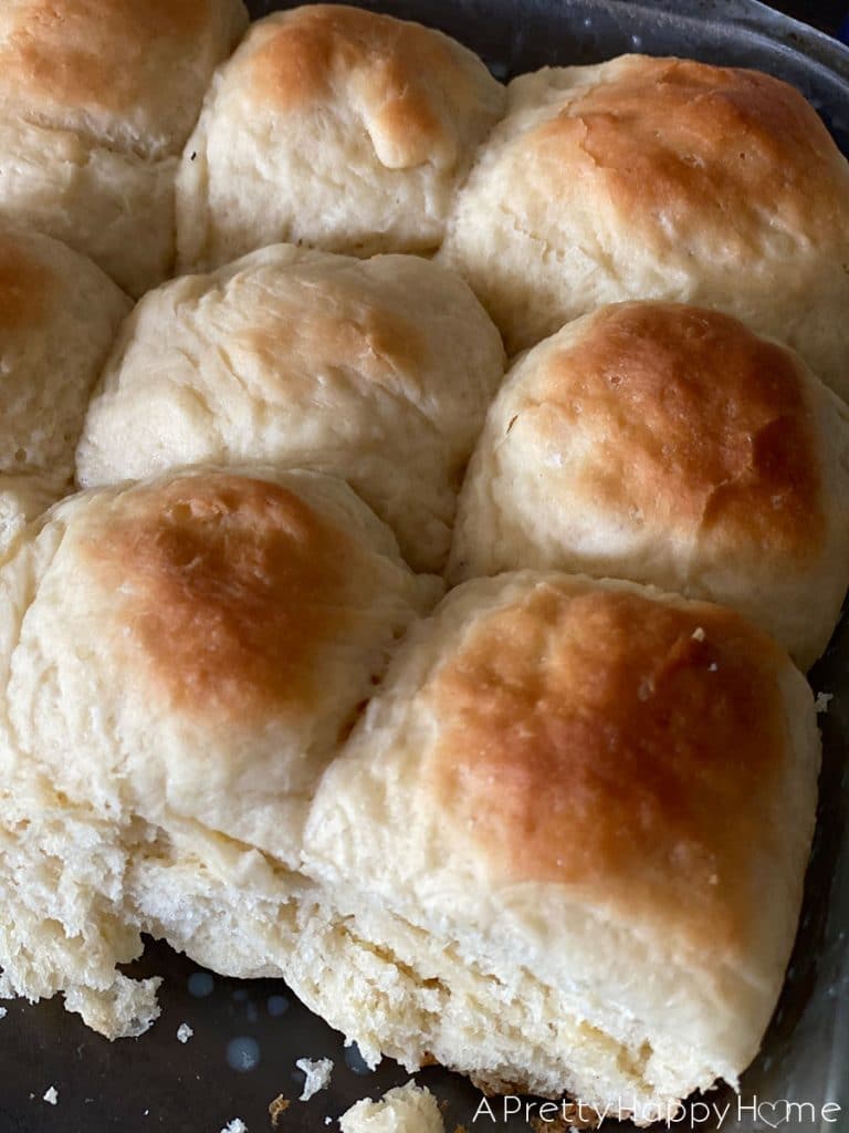 dinner rolls via mom on timeout on the happy list