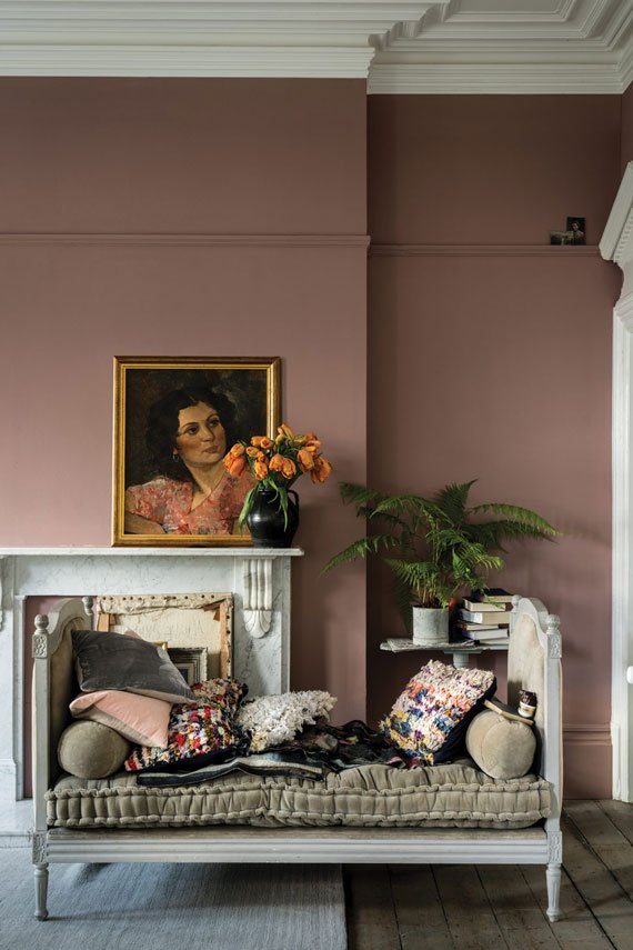 sulking room pink by farrow and ball on the happy list