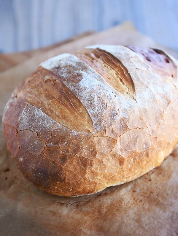 rustic bread by mel's kitchen cafe on the happy list