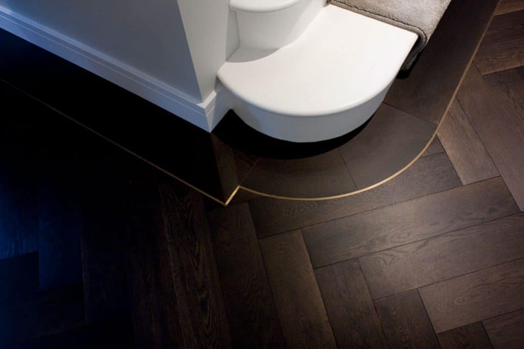 brass floor accent by istoria wood floors on the happy list