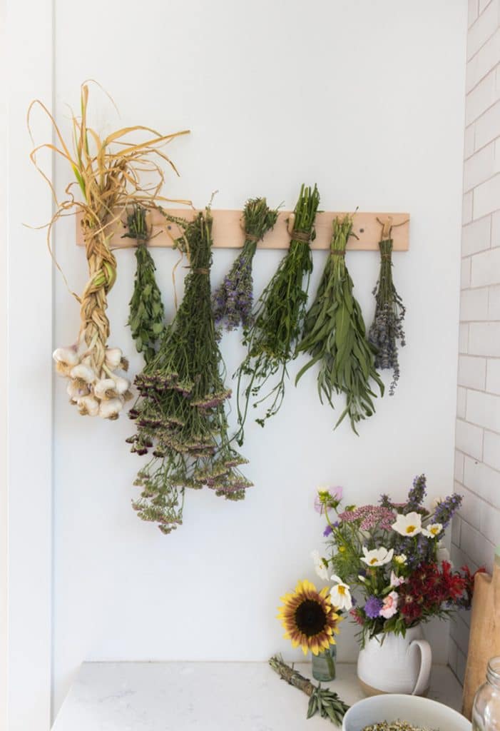 how to dry herbs via the fresh exchange on the happy list