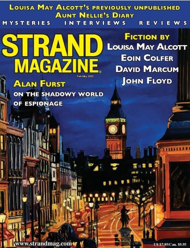 strand magazine cover louisa may alcott on the happy list