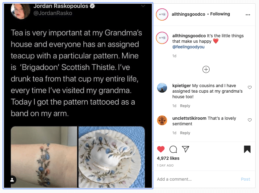 all things good news instagram story on the happy list
