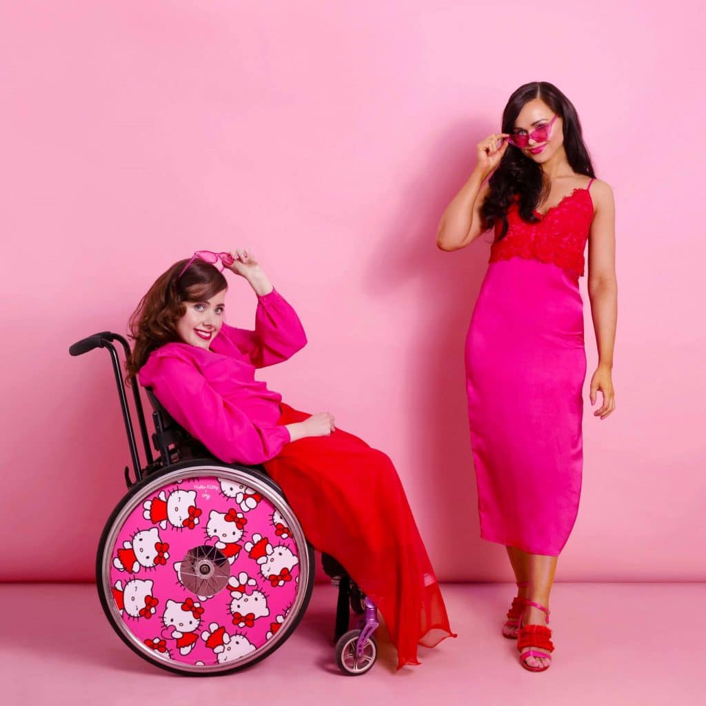 izzy wheels collaboration with hello kitty on the happy list