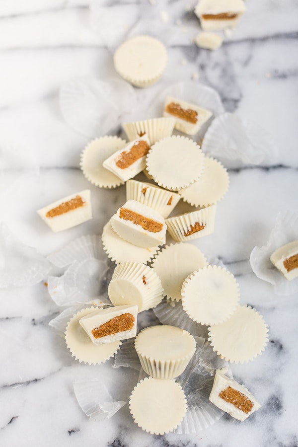 white chocolate pumpkin pie candy recipe via Paper N Stitch Blog on the happy list