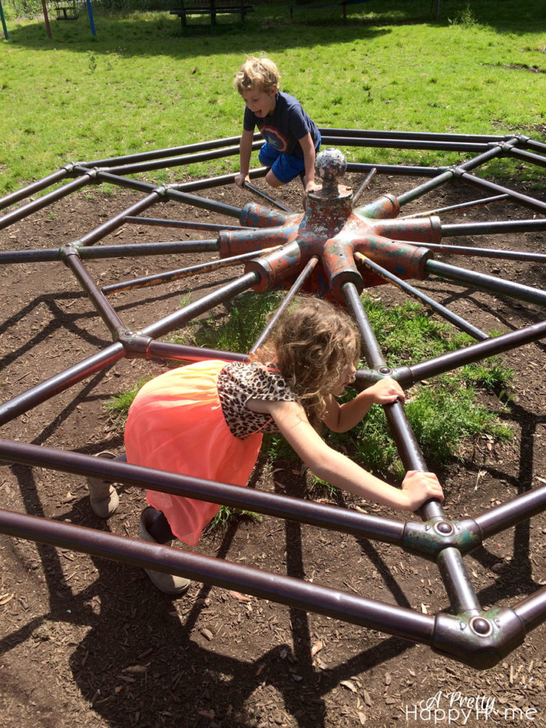 kids at irish playground