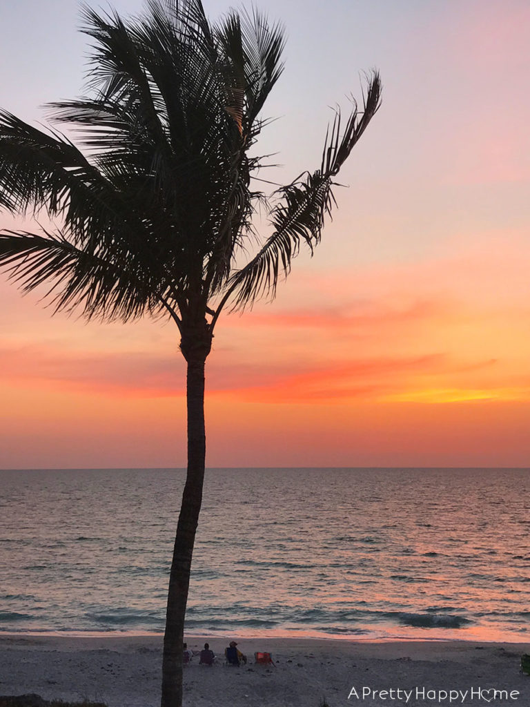 indian rocks beach florida sunset on the happy list