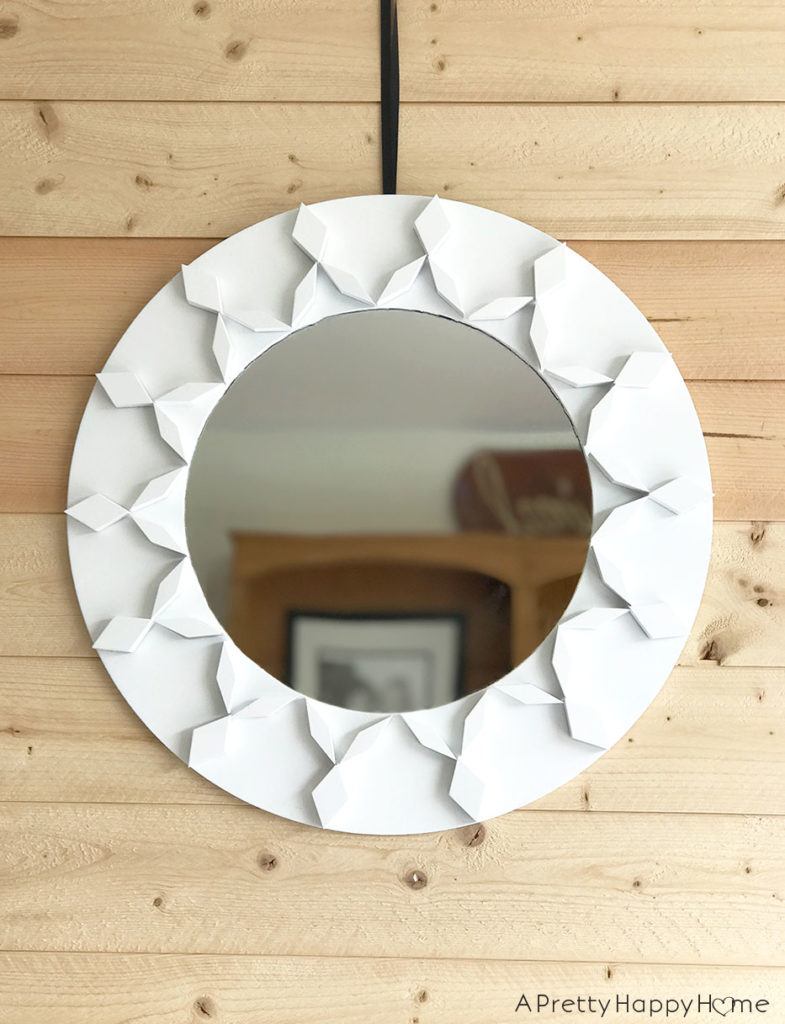 mirror makeovers geometric mirror makeover using children's blocks