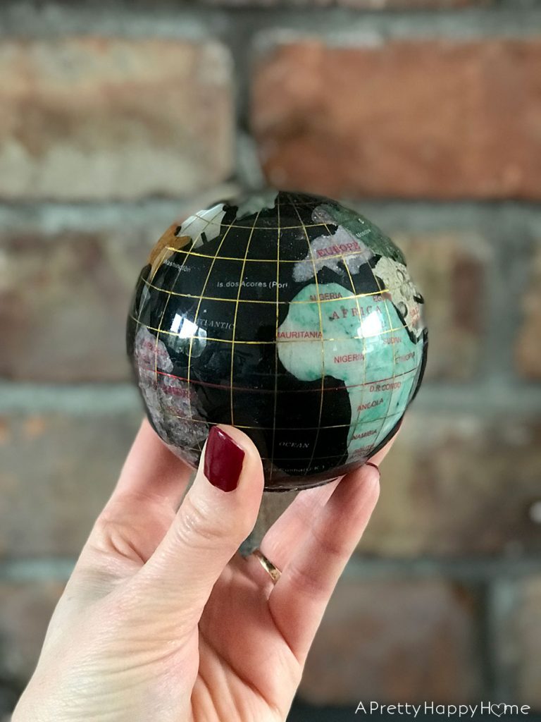 globe paperweight