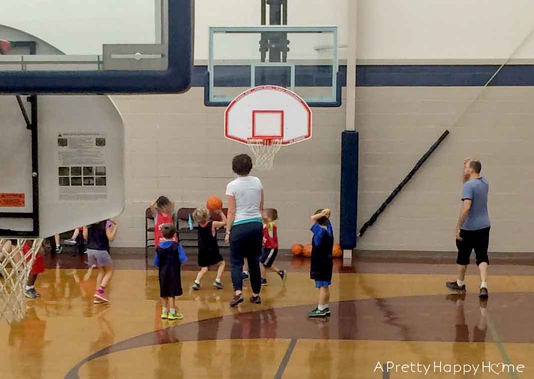 basketball drills for 4 -6 year olds