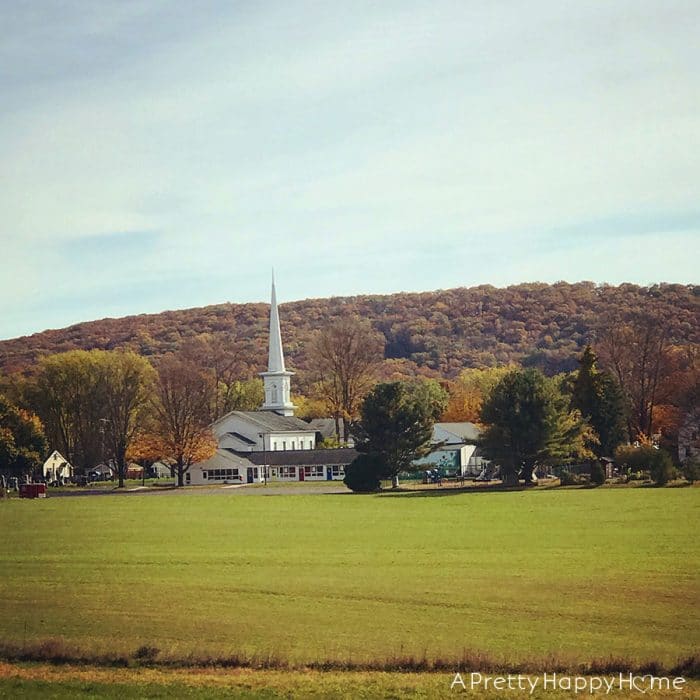 church in new jersey in autumn happy thanksgiving
