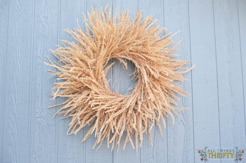 corn tassel wreath from all things thrifty on the happy list