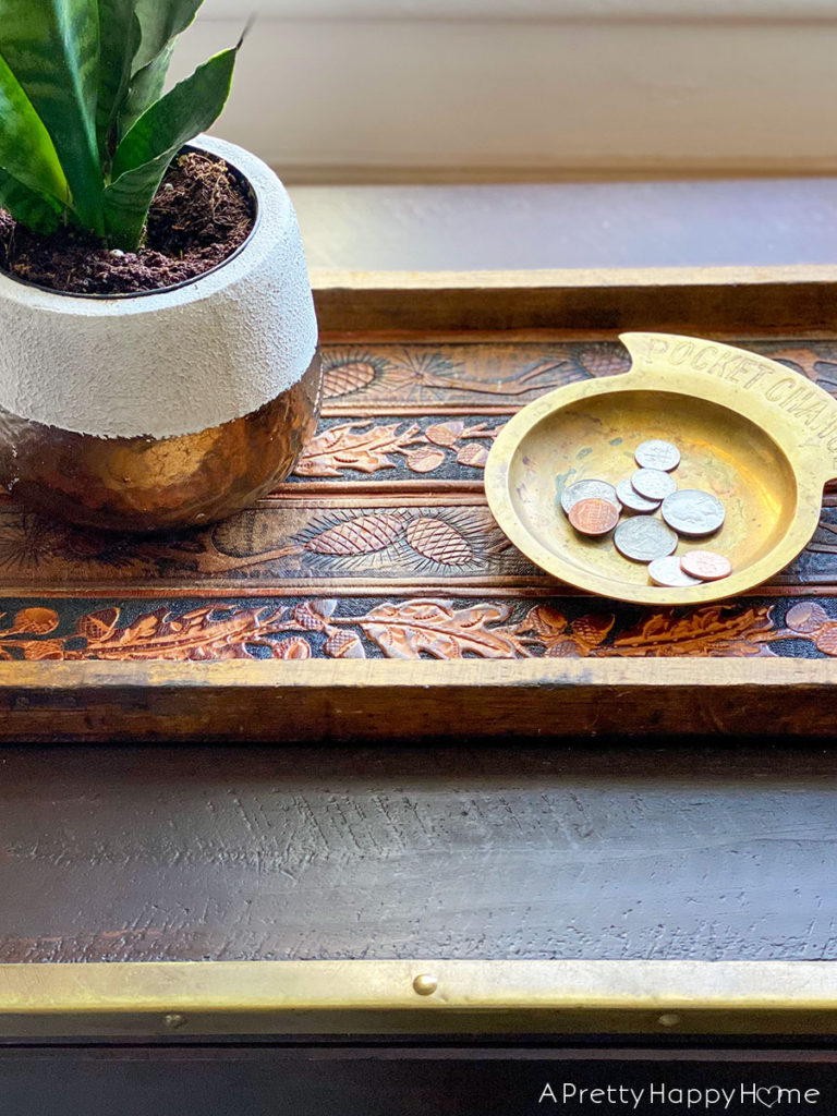 leather belt tray leather belt tray