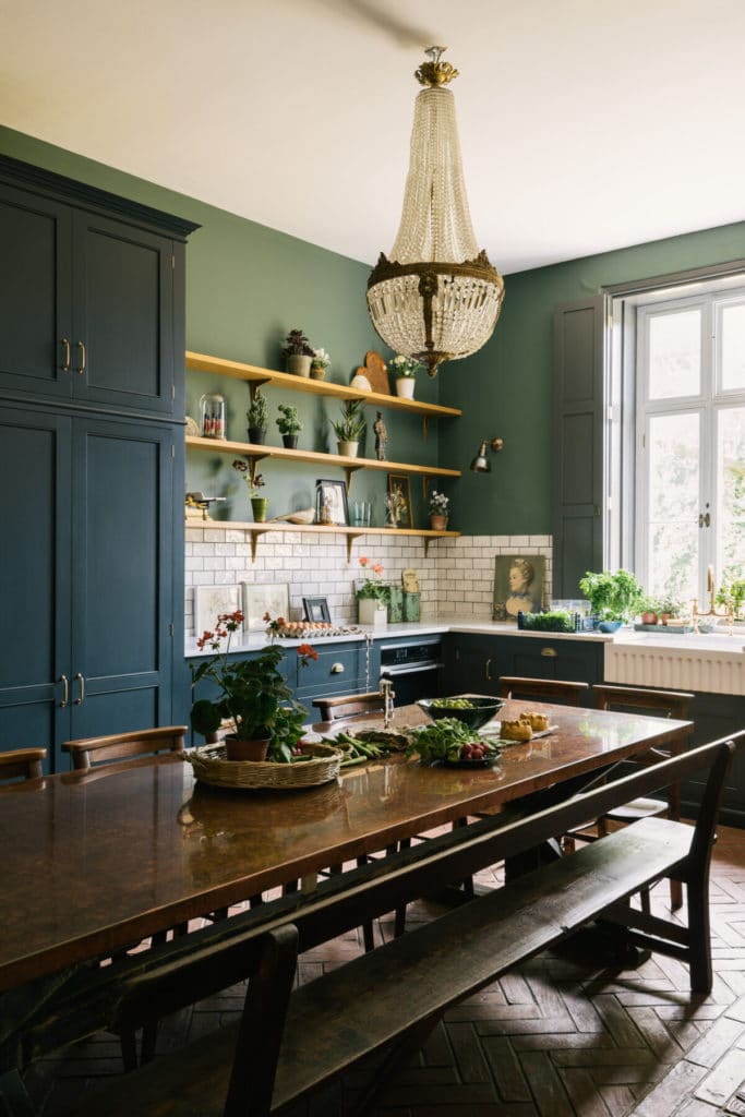 DeVol Kitchen with copper table on the happy list 