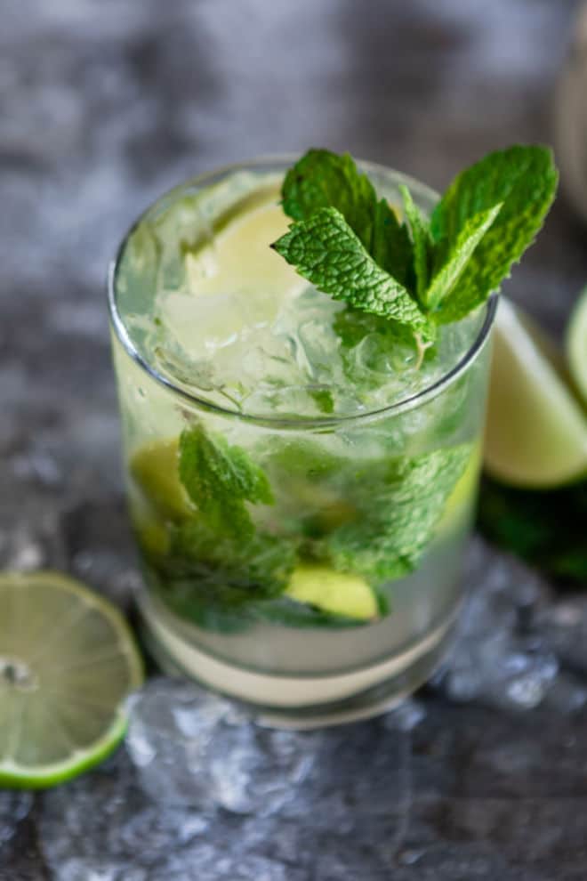 mojito cocktail by culinary hill on the happy list