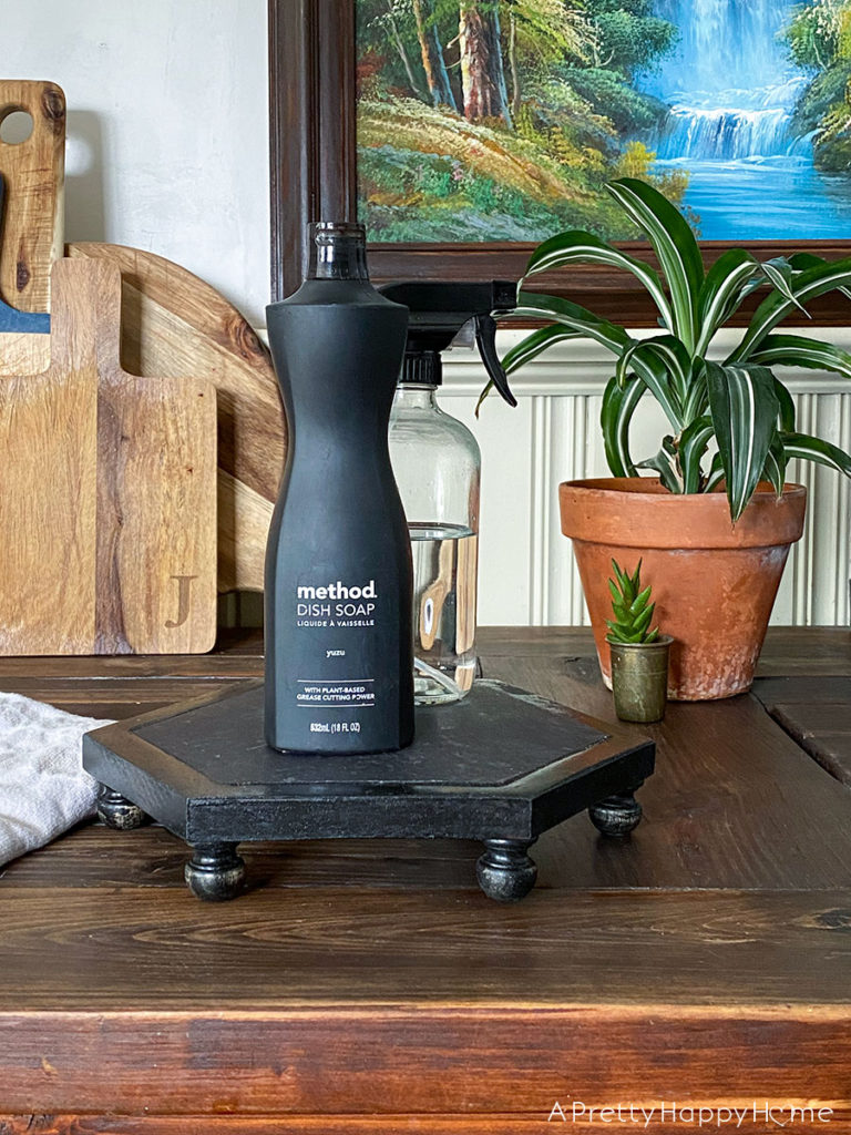 diy vinyl tile pedestal stand