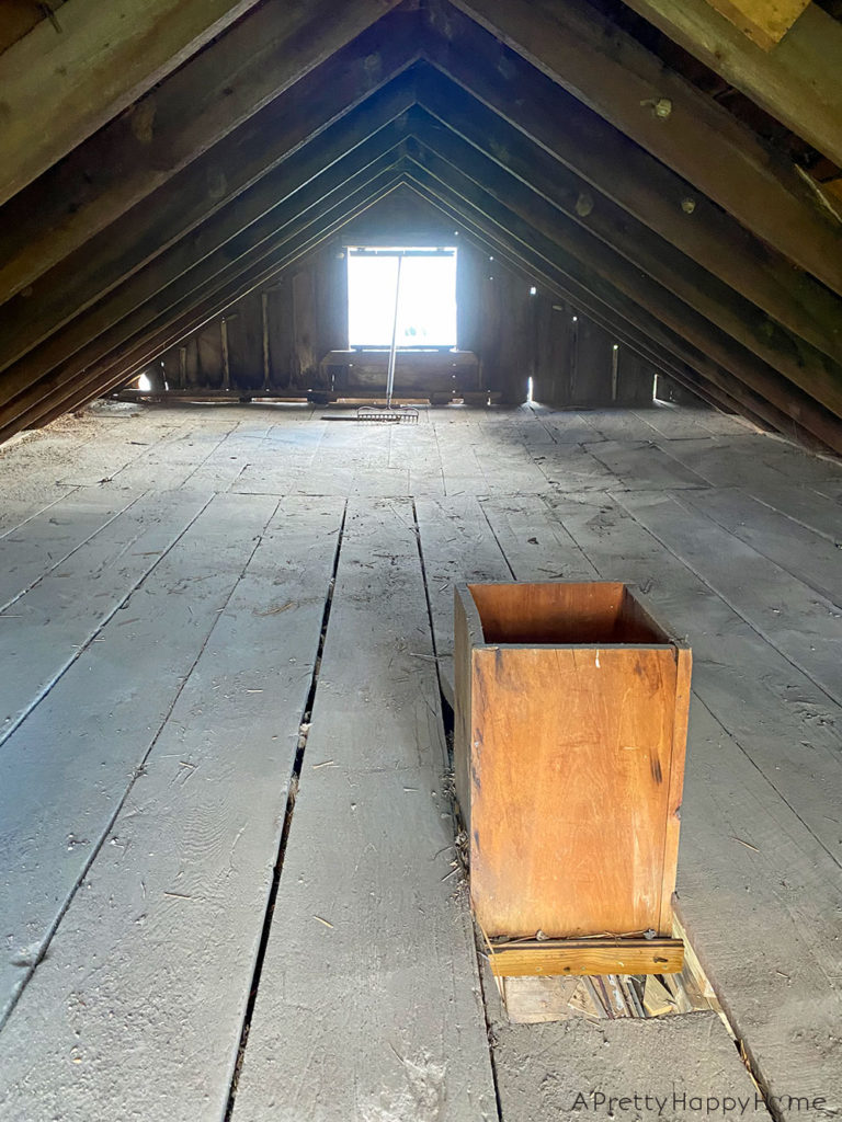 barn loft clean out