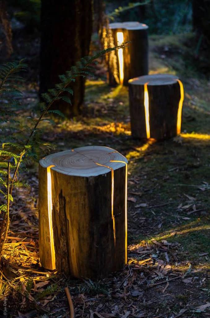 duncan meerding cracked log lamps via my modern met on the happy list
