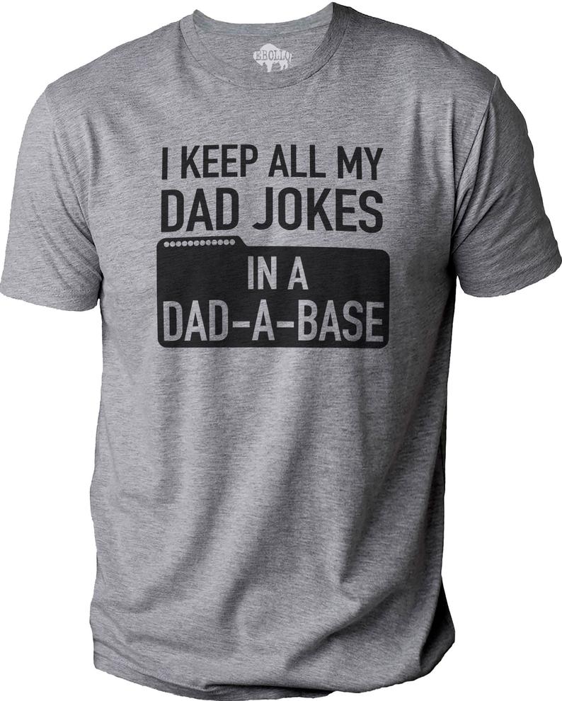 dad joke t-shirt ebollo via etsy on the happy list