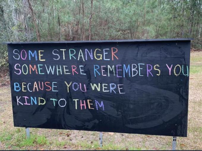some stranger remembers you via wholesome memes on the happy list