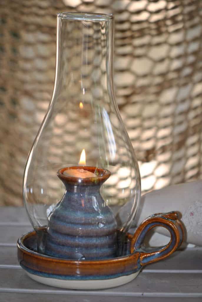 hertz pottery oil lamp on etsy in praise of oil lamps