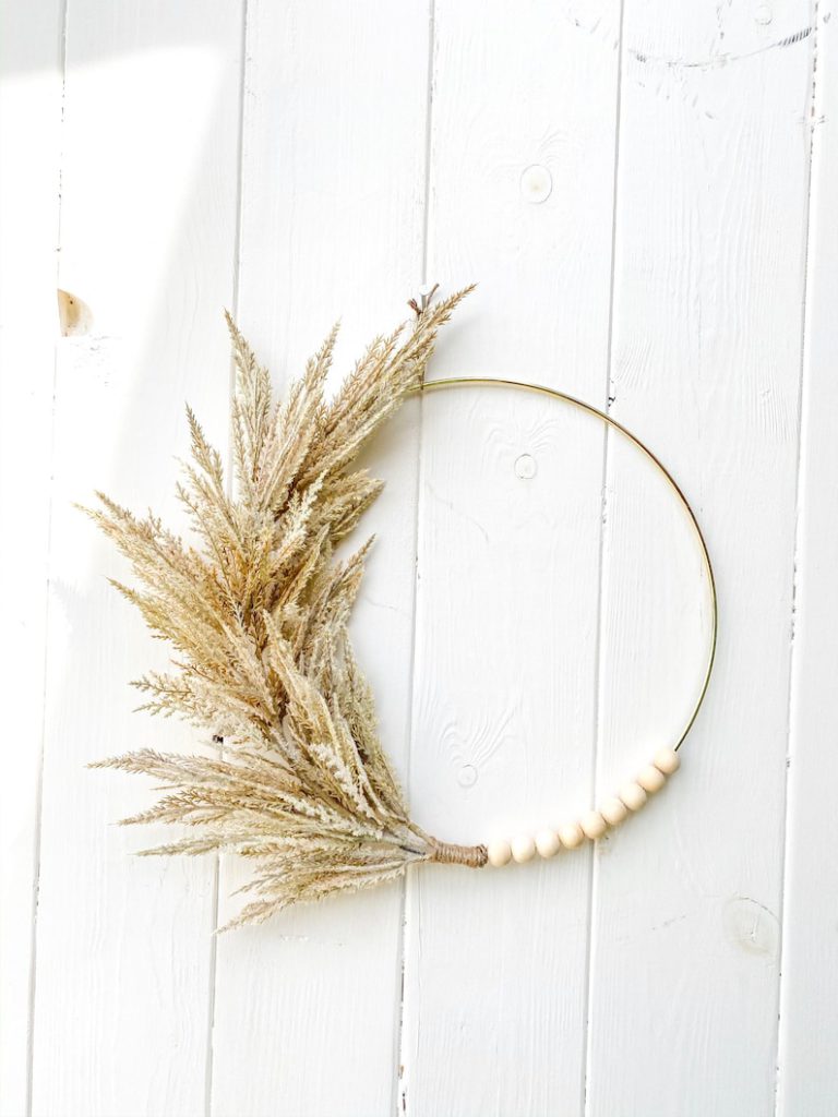 hoops by rae etsy fall wreath wheat 13 Fall Wreaths