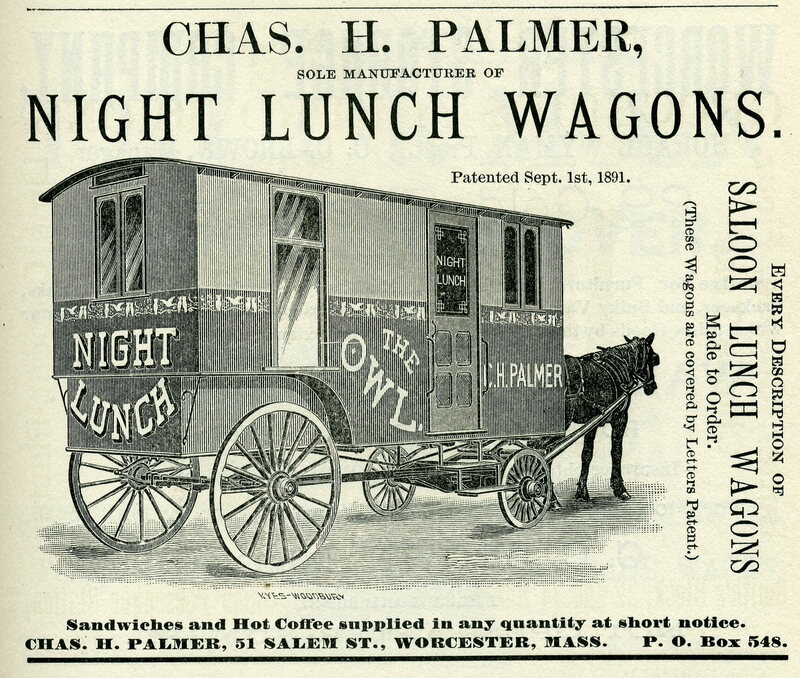 worcester historical museum night lunch wagon via atlas obscura on the happy list 