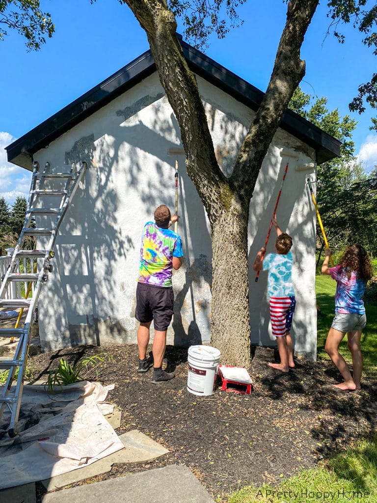 Painted Carriage House