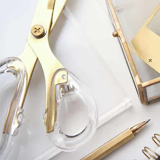 gold and acrylic scissors bed bath and beyond in praise of pretty scissors