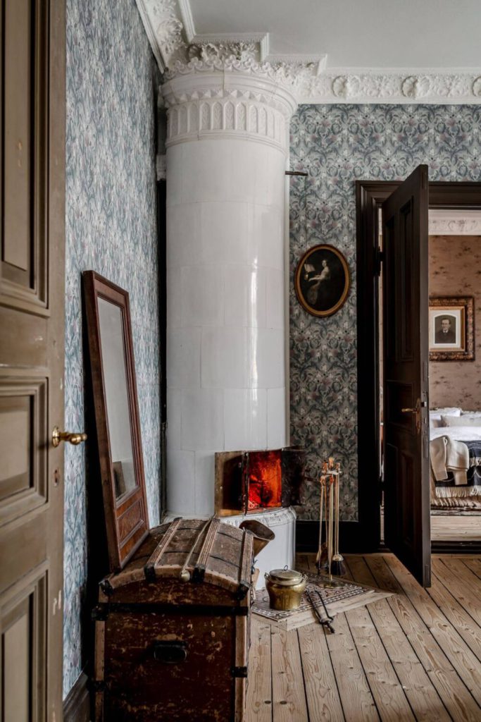 kakelugn nordroom vintage swedish living room on the happy list