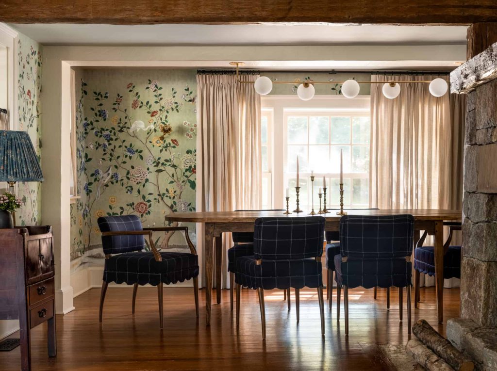 heidi caillier design hudson valley house scallop chairs on the happy list