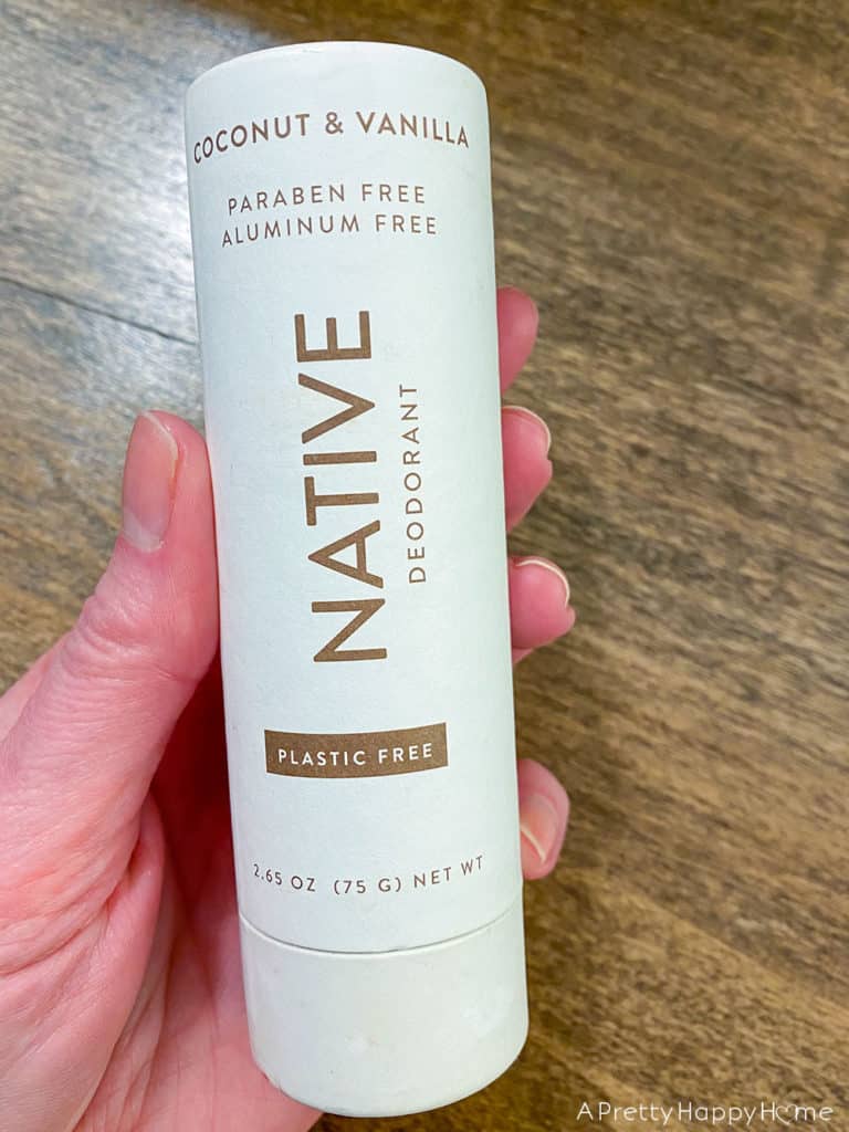 Things I'm Enjoying Now native deodorant