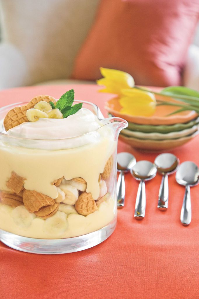 southern living nutter butter banana trifle photo credit jennifer Device on the happy list