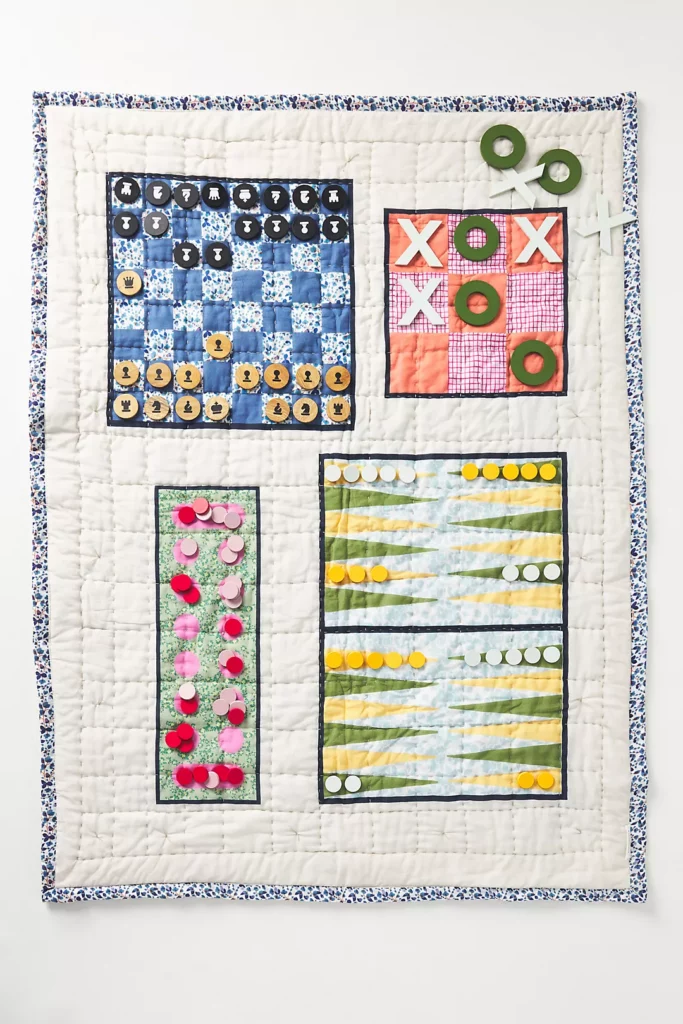 game quilt anthropologie on the happy list