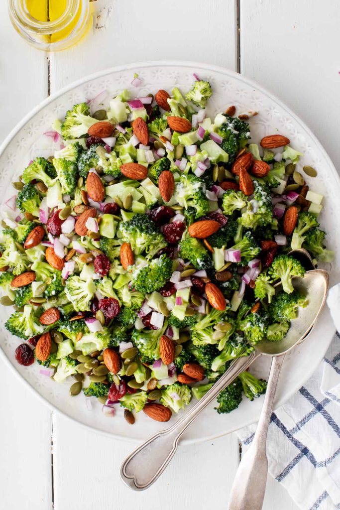broccoli salad from Love and Lemons on the happy list